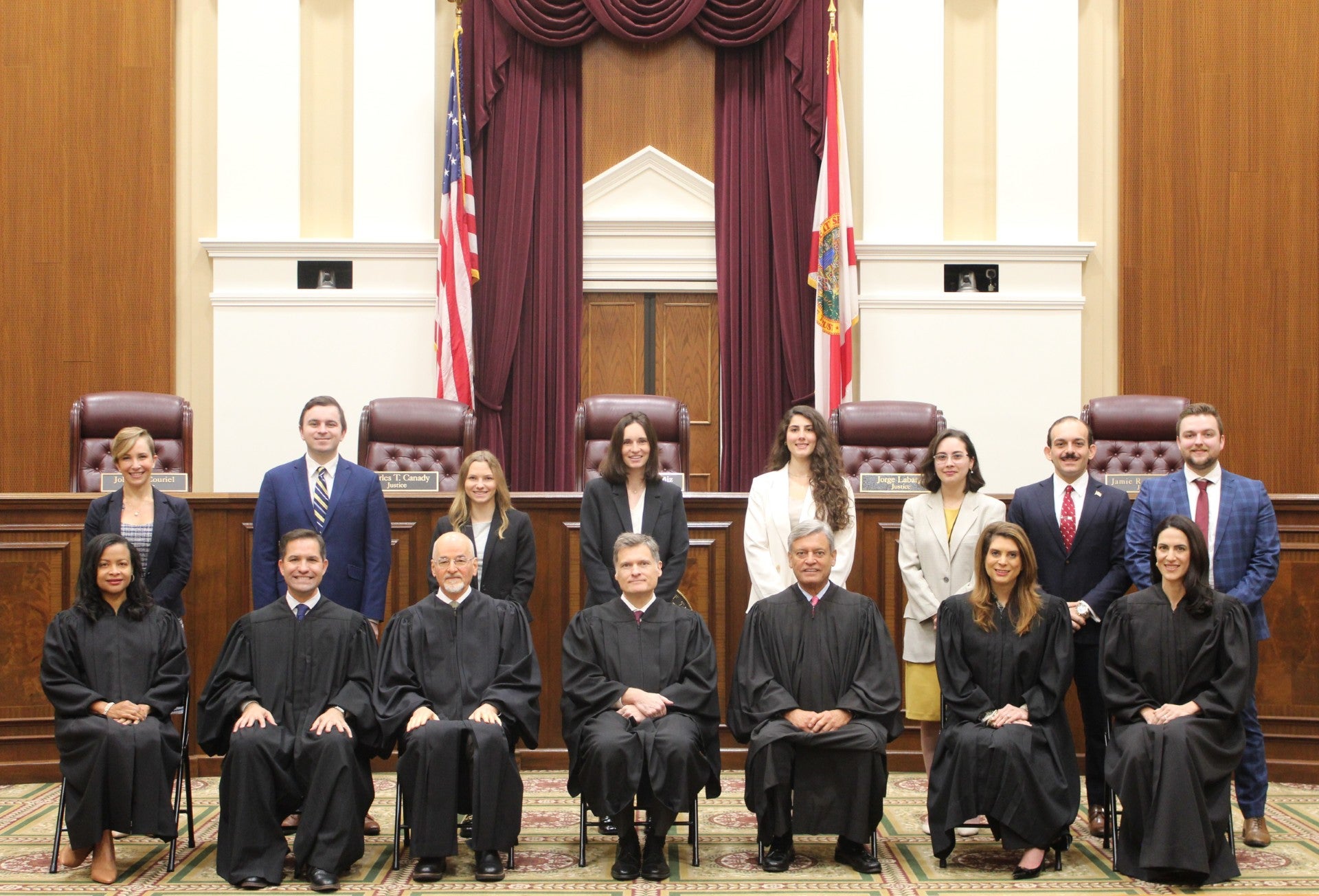 Students at Florida supreme court
