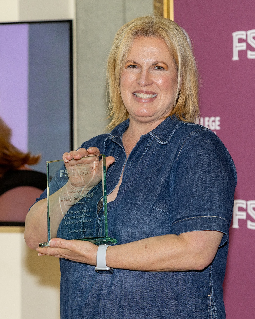 Becky Shepherd Celebrates 20 Years with FSU College of Law