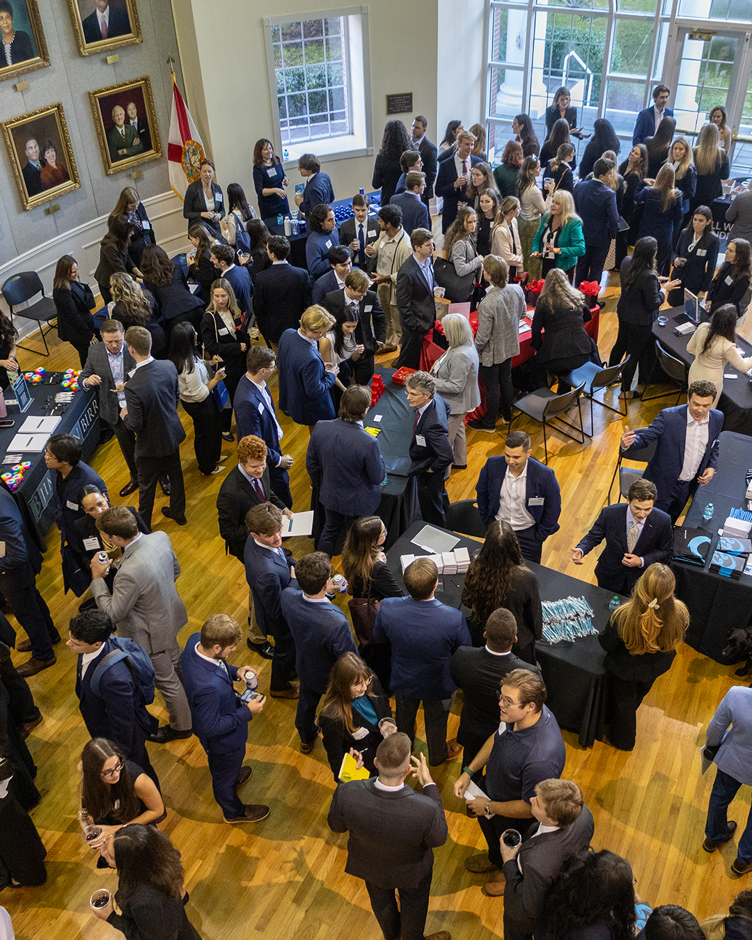 FSU Students Networking During Law School Event