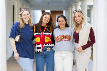 A Photo of FSU Law Students and Alumni Posing