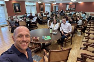 A Photo of FSU Law Students at Personal Development Event