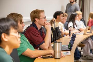 A Photo of FSU Law Students during an Event