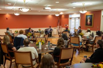 A Photo of FSU Law Students at Leadership Event