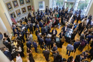 A Photo of FSU Law Students at Event