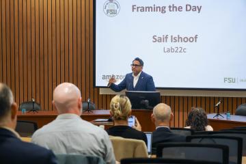 Framing of the Day with Saif Ishoof at AI Day in the Capital Event
