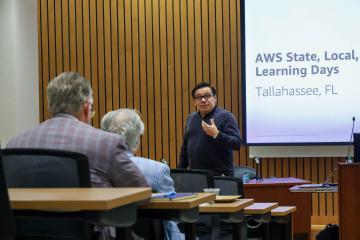 Morning Keynote with Segrio Ortega at AI Day in the Capital Event