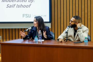 Emily Cabrera and Ruben Harries at AI Day in the Capital Event