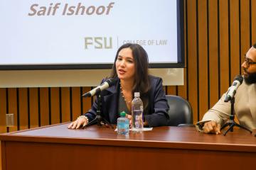 Emily Cabrera and Ruben Harries at AI Day in the Capital Event