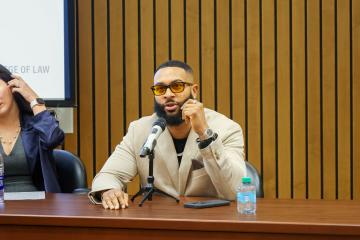 Emily Cabrera and Ruben Harries at AI Day in the Capital Event