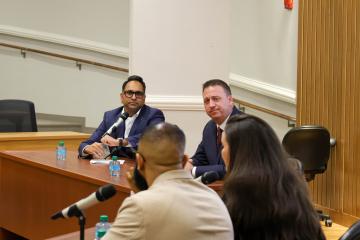 Saif Ishoof, Jonathan Fozard, Emily Cabrera, and Ruben Harris at AI Day in the Capital Event