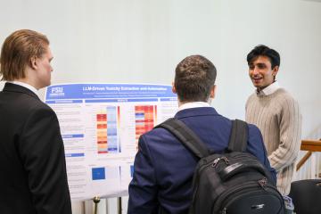 Student AI Demostration Displays at AI Day in the Capital Event