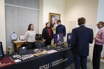 Student AI Demostration Displays at AI Day in the Capital Event