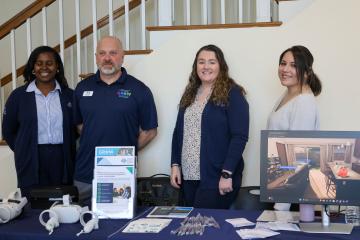 Student AI Demostration Displays at AI Day in the Capital Event