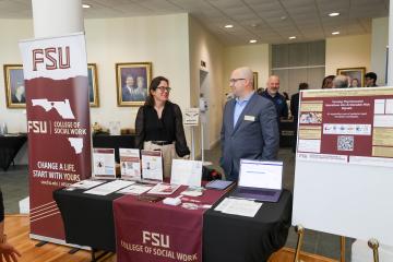 Student AI Demostration Displays at AI Day in the Capital Event