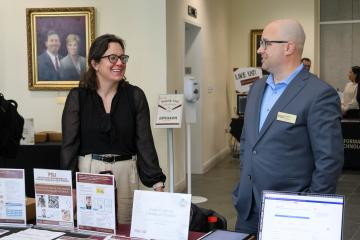 Student AI Demostration Displays at AI Day in the Capital Event