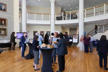 Student AI Demostration Displays at AI Day in the Capital Event