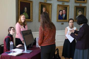 Student AI Demostration Displays at AI Day in the Capital Event