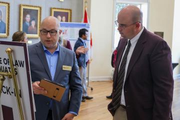 Student AI Demostration Displays at AI Day in the Capital Event