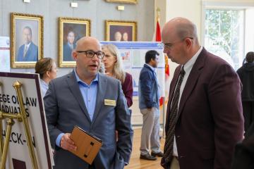 Student AI Demostration Displays at AI Day in the Capital Event