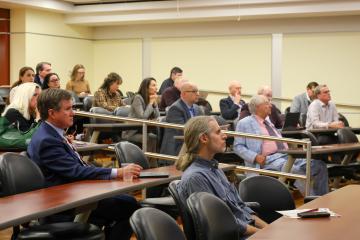 Participants Listening to Afternoon Keynote at AI Day in the Capital Event