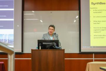 Afternoon Keynote Maria Gervais Speaking at AI Day in the Capital Event