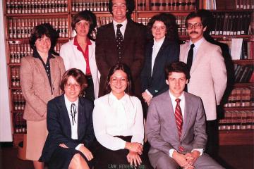 Law Review Dated Group Photos