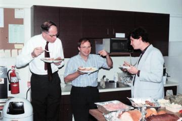 Research Center Event with Food