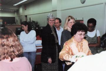 Research Center Event with Food