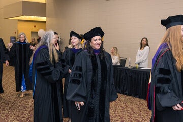 Faculty Photo at Spring 2026 Commencement
