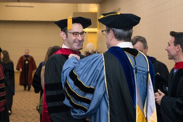 Faculty Photo at Spring 2026 Commencement