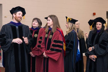 Faculty Photo at Spring 2026 Commencement