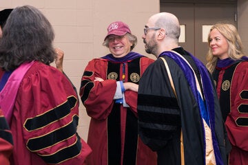 Faculty Photo at Spring 2026 Commencement