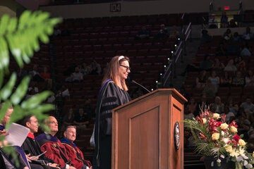Speaker Photo at Spring 2026 Commencement