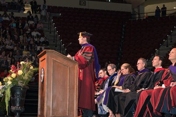 Speaker Photo at Spring 2026 Commencement