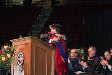 Speaker Photo at Spring 2026 Commencement