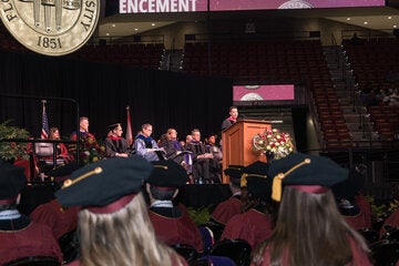 Speaker Photo at Spring 2026 Commencement