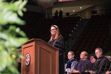 Speaker Photo at Spring 2026 Commencement