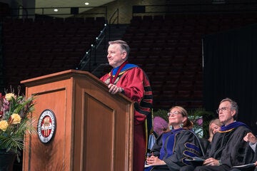 Speaker Photo at Spring 2026 Commencement