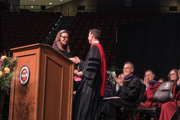 Speaker Photo at Spring 2026 Commencement
