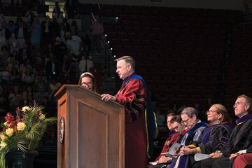 Speaker Photo at Spring 2026 Commencement