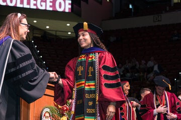 Spring 2026 Commencement Stage Photos