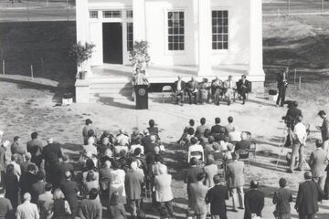 Cawthon House dedication