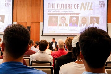 FSU Future of NIL event photo