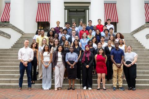 FSU SUG 2025 Students at the Old Florida Capitol Building.