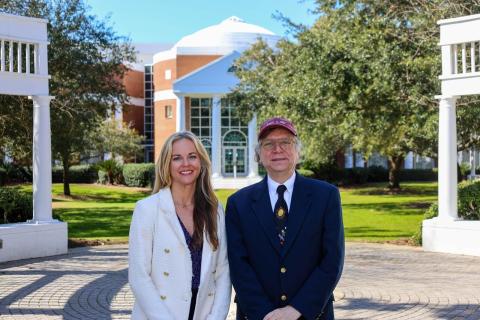 Professor Darby Kerrigan Scott and Professor Paolo Annino