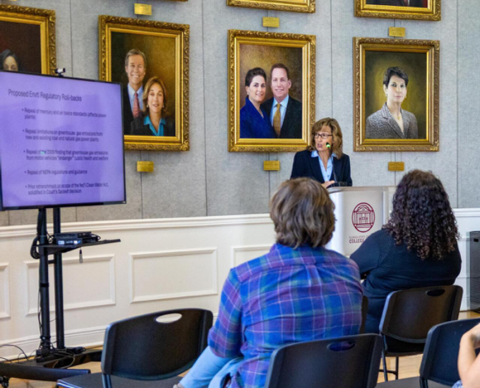 Kristen Engel speaking