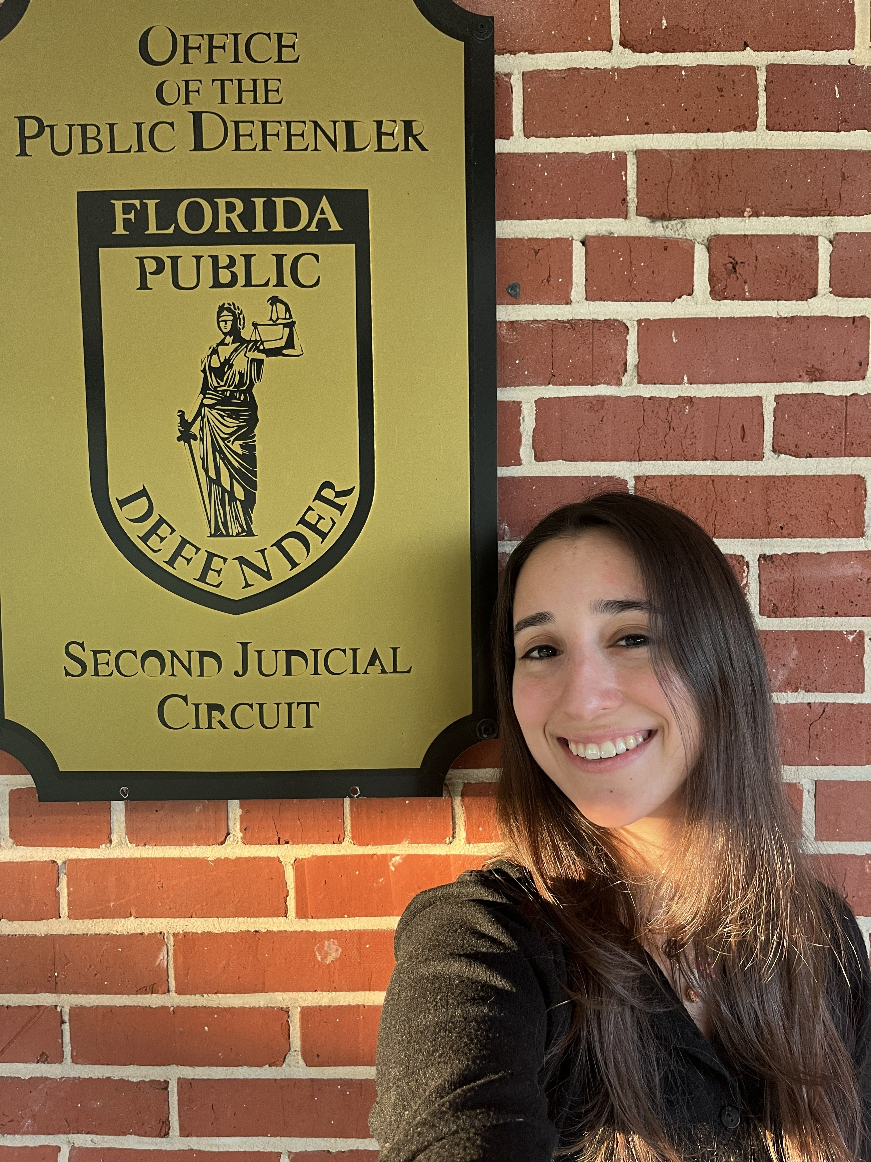 Jillian Melinek during her externship