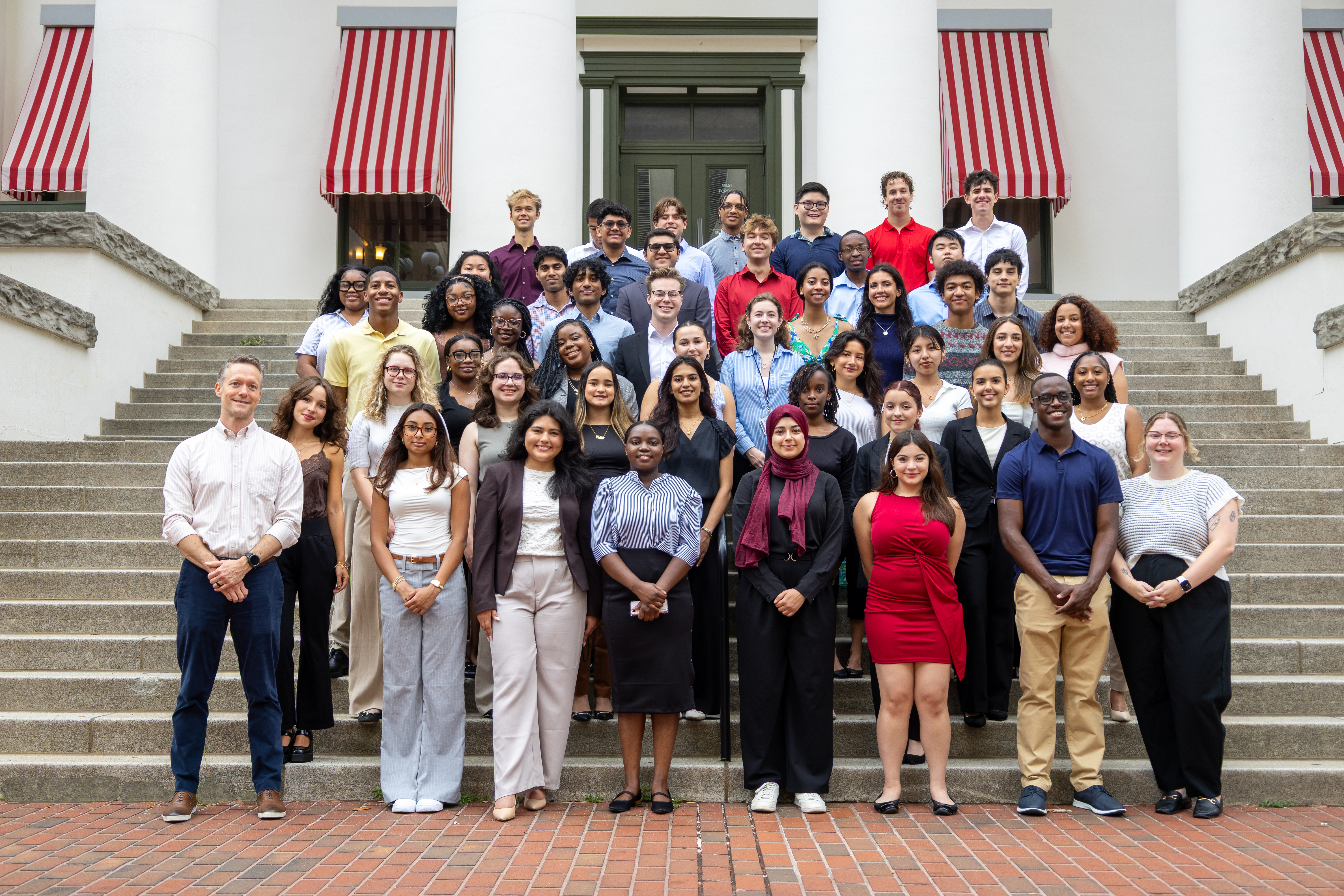 FSU SUG 2025 Students at the Old Florida Capitol Building.
