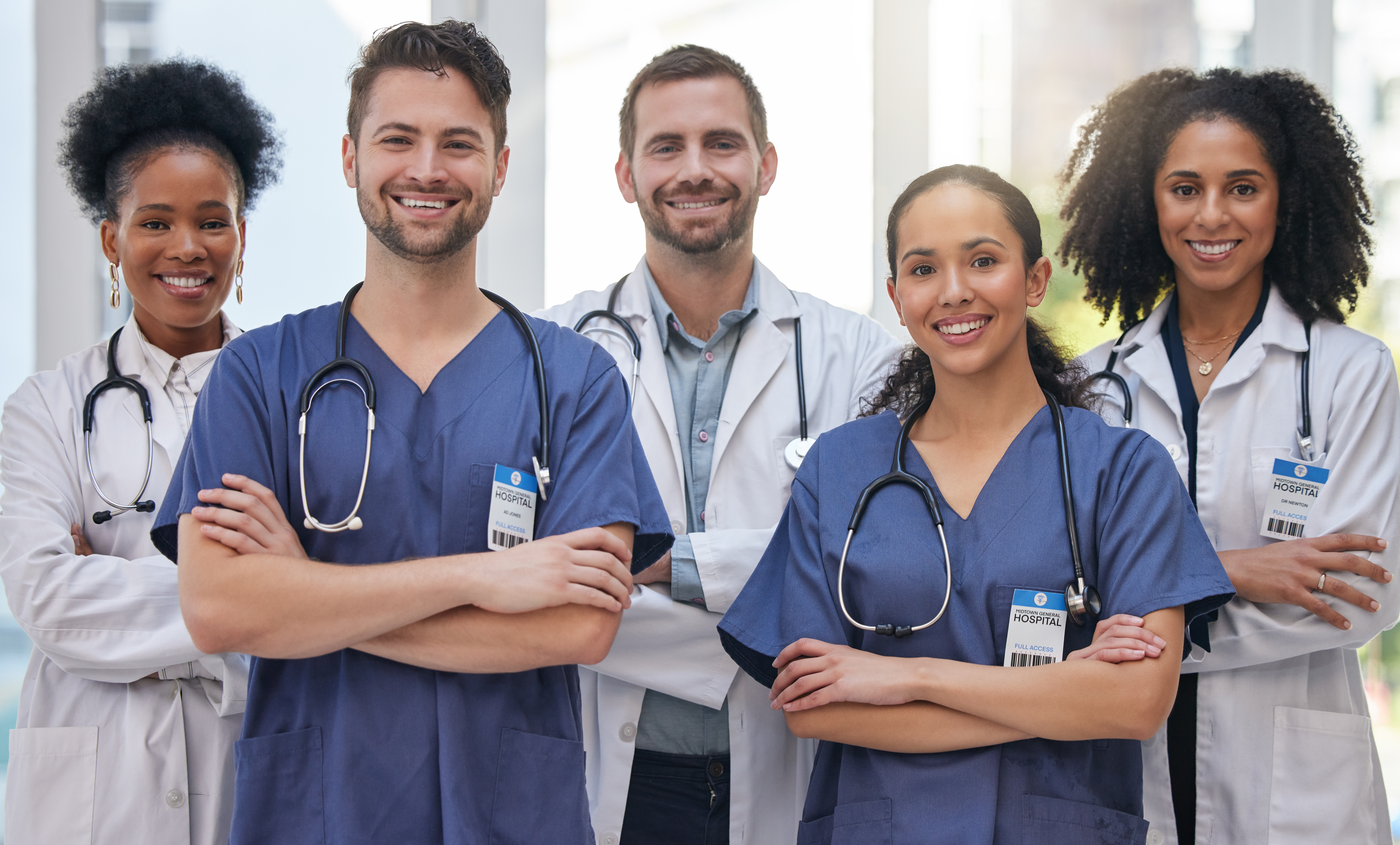 Medical Personnel Stock Photo