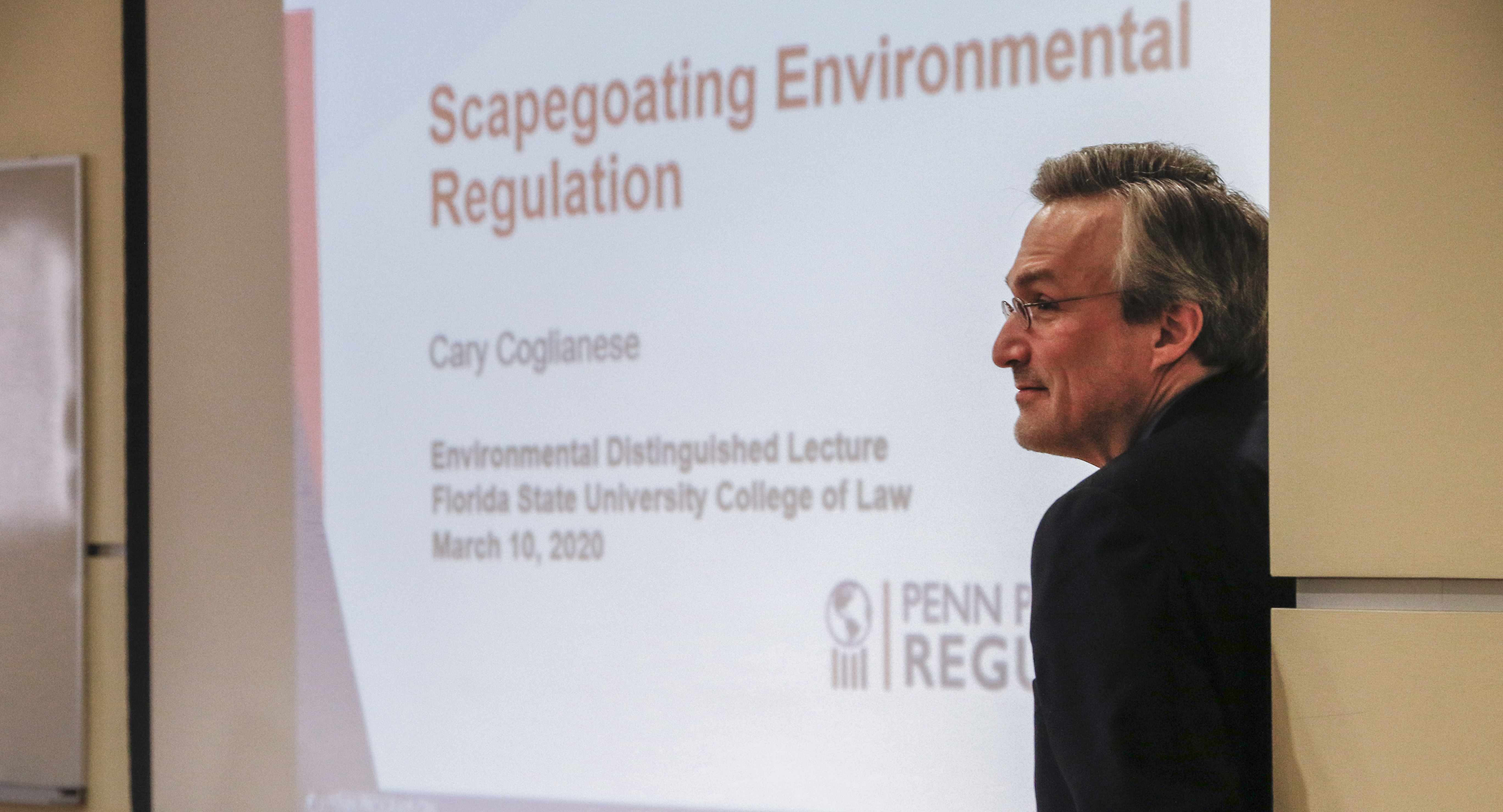 Cary Coglianese at the 2020 Lecture